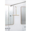 Racleta pentru dus, Brabantia, Soft Beige, 24x26 cm, polipropilena/sillicon, bej