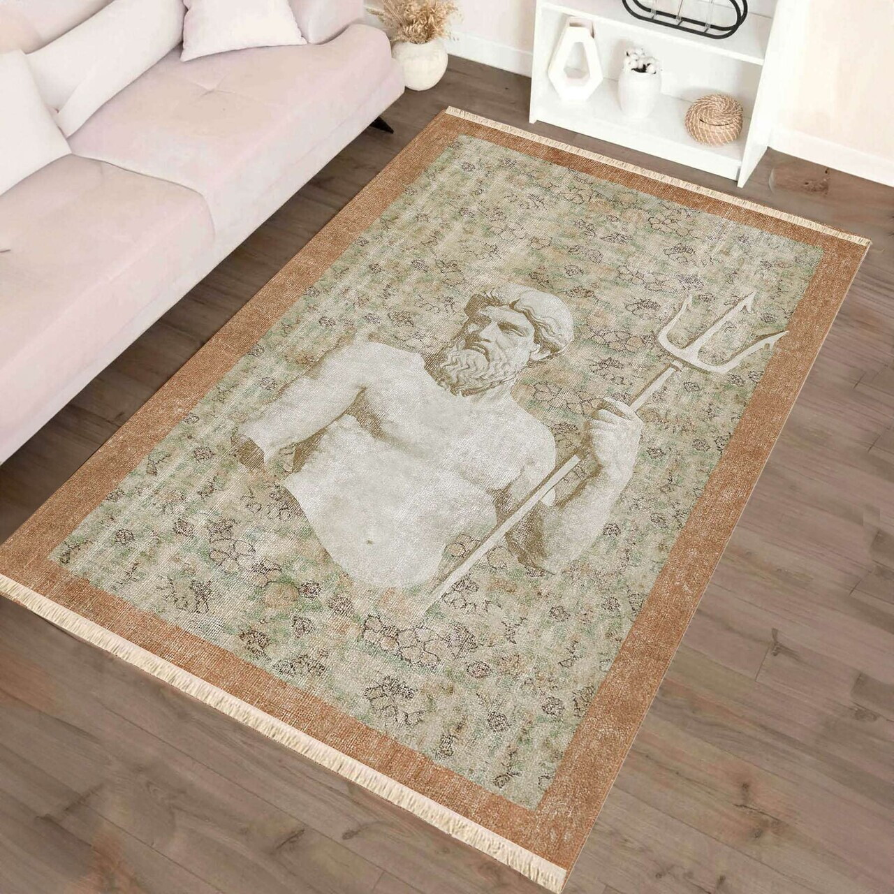 Covor, 332, 150x230 cm, Bumbac, Multicolor — imaginea 2