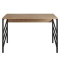 Birou, Hadley, Tuna, 120x75x60 cm, Nuc / Negru