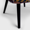 Fotoliu MOSS X NAOKO, Homla, 70x55x95 cm, catifea din poliester, multicolor