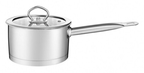 Cratita cu capac loremis+, ambition, 16 cm, 1.5 l, inox