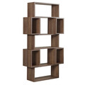 Corp biblioteca, Comforty, Box, 84x160x30 cm, Maro inchis