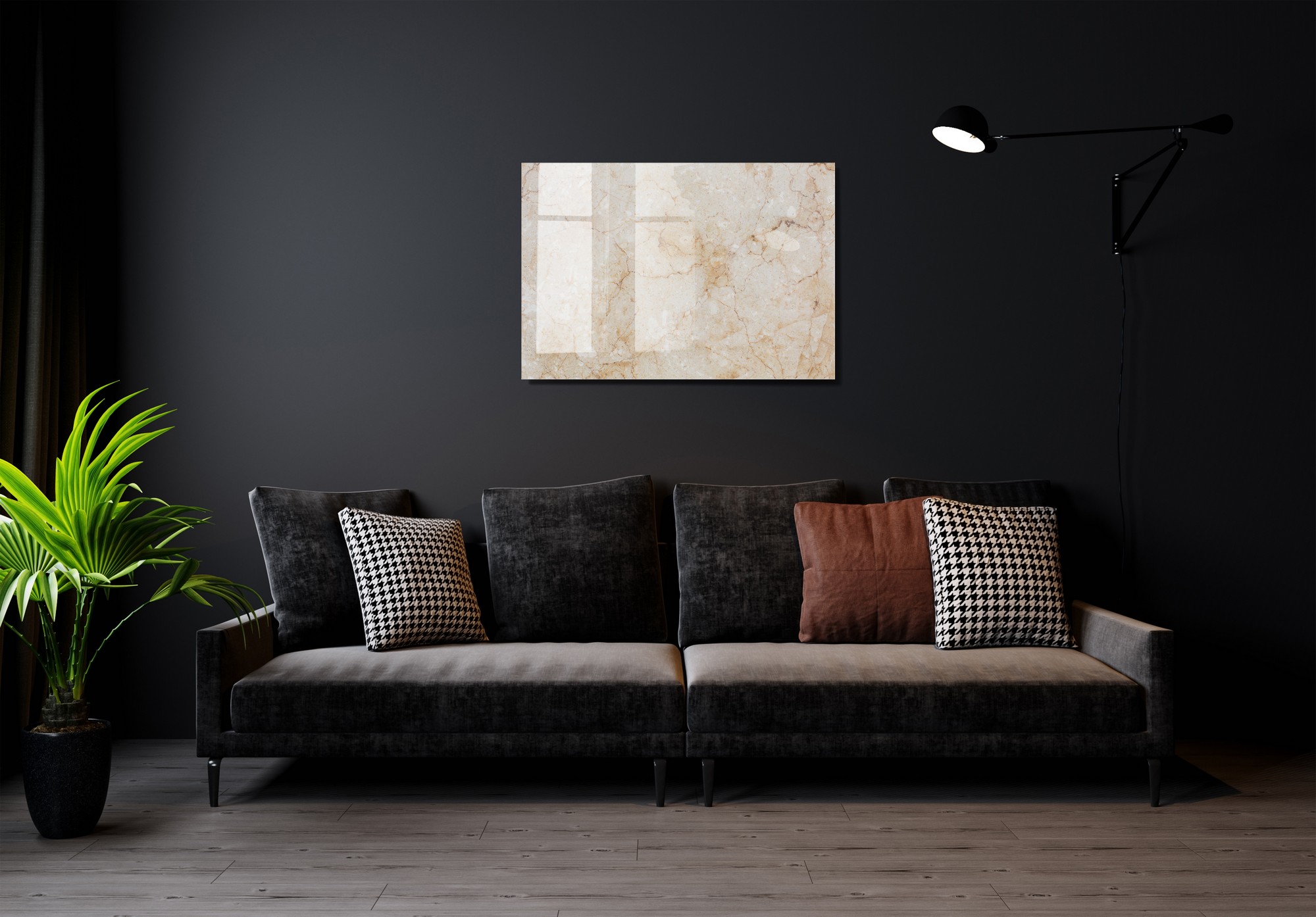 Tablou decorativ, 1657, 50 x 70 cm, Multicolor