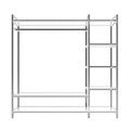 Dulap pentru haine, Lacivert, Trend Gardırop Sağ raflı L615, 180x180x40 cm, Alb