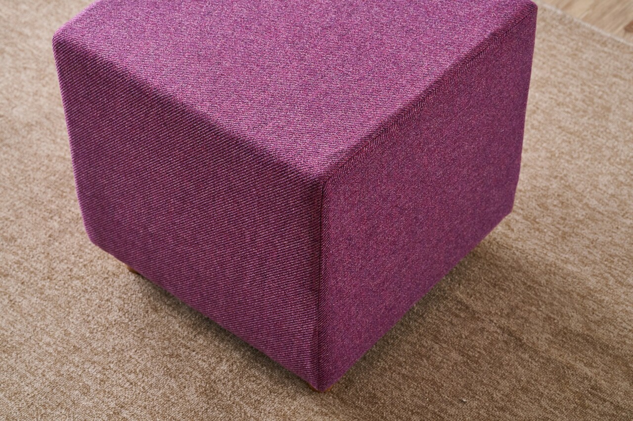Taburet, Atelier del Sofa, 825BLC5166, Lemn, Lila - view 3
