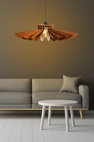Lustra, 156, fullhouse, 68 x 50 cm, 1 x e27, 60w, maro
