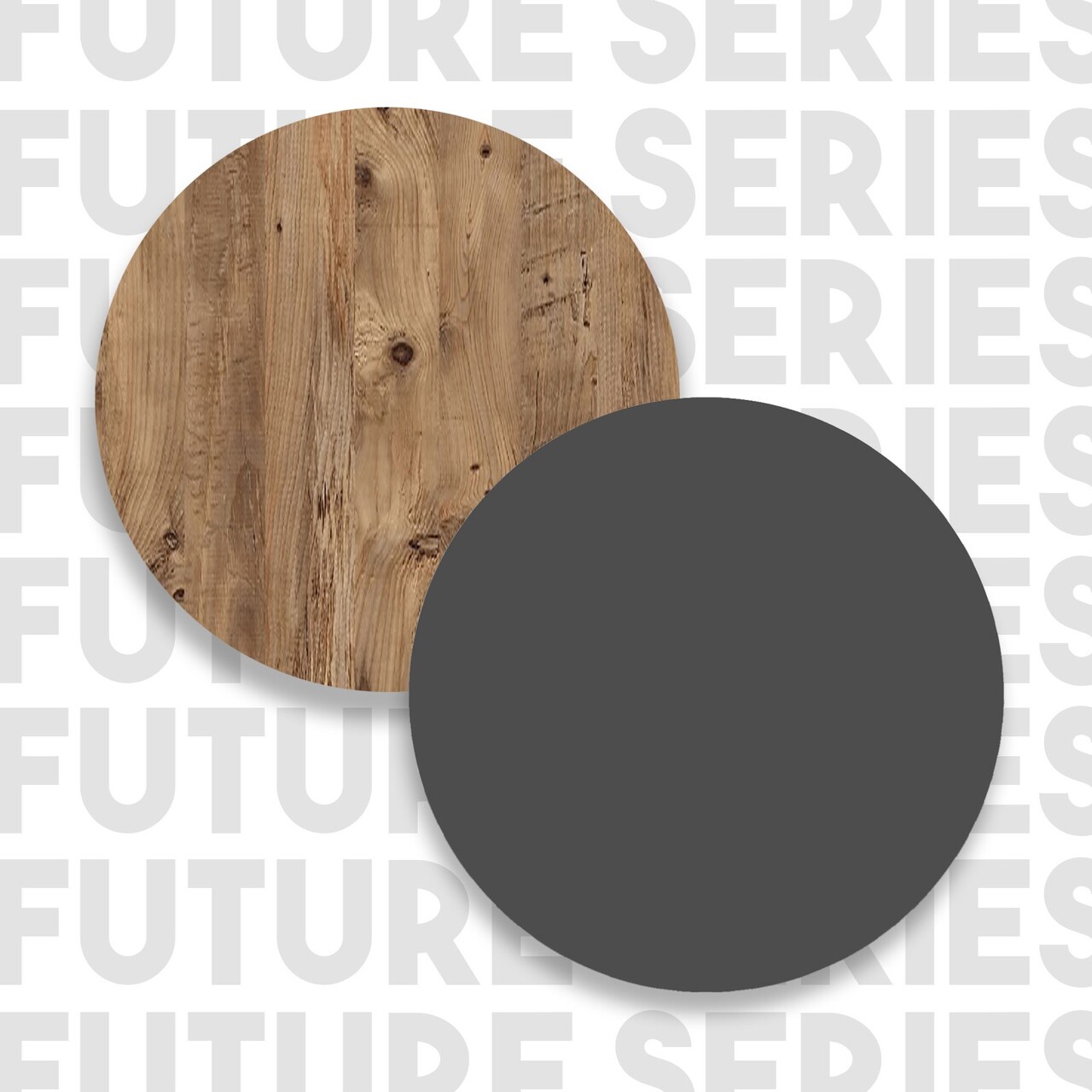 Set mobilier living, Hanah Home, FR17-AA, Pin Atlantic / Antracit - imagine 6