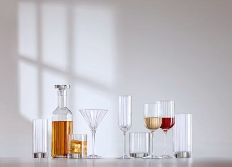 Set 4 pahare, Bach Liqueur PM 500, Luigi Bormioli, 70 ml, sticla cristal Bormioli Luigi