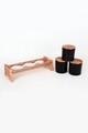 Set 3 cutii alimentare ST040803F956, Keramika, ceramica, negru