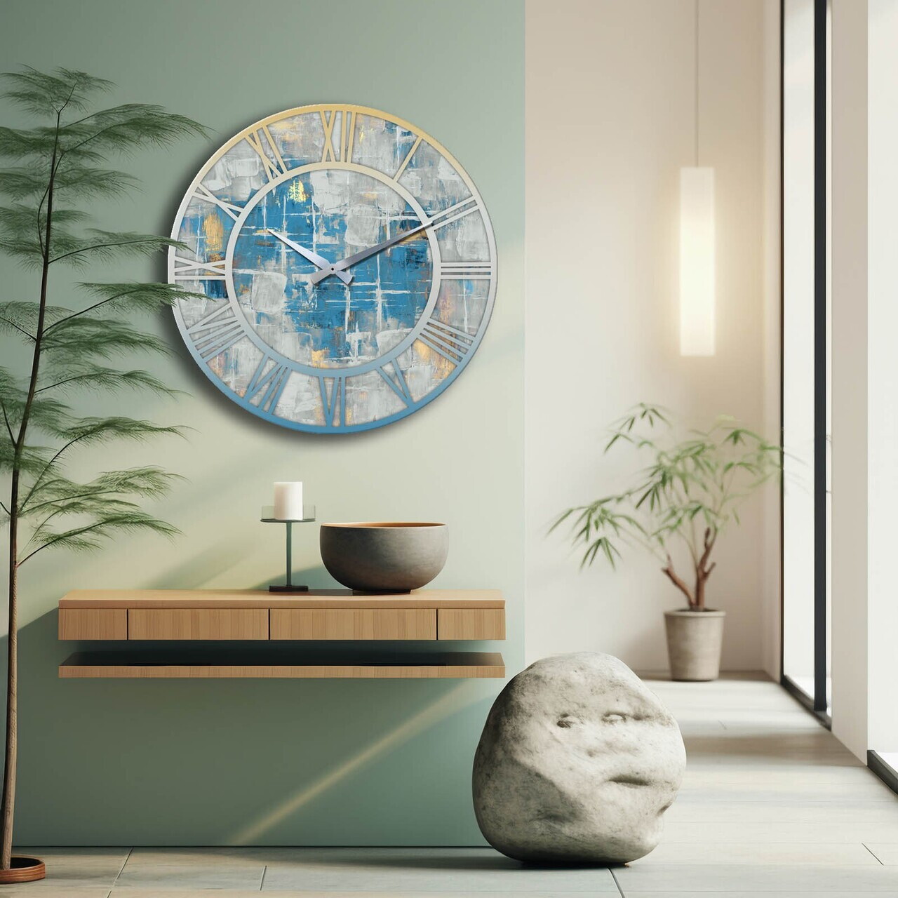 Ceas de perete, 5050softms010, ø50 cm, Multicolor — imaginea 2