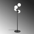 Lampadar, Faze-NT-115-1, Sheen, 32 x 32 x 130 cm, 4 x E27, 40W, negru