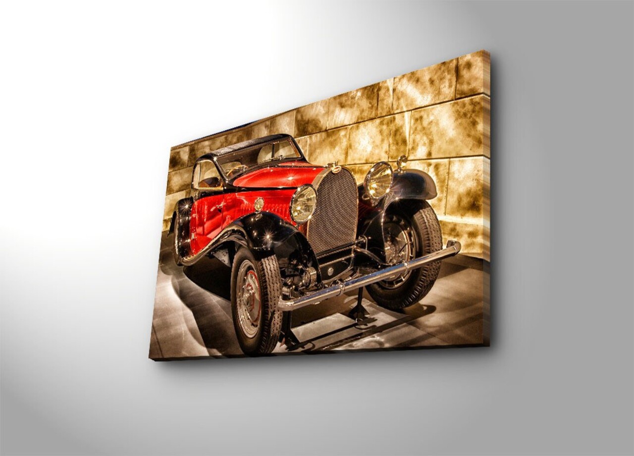 Tablou decorativ cu lumina LED, 4570İACT-66, Dimensiune: 45 x 70 cm, Multicolor - view 4