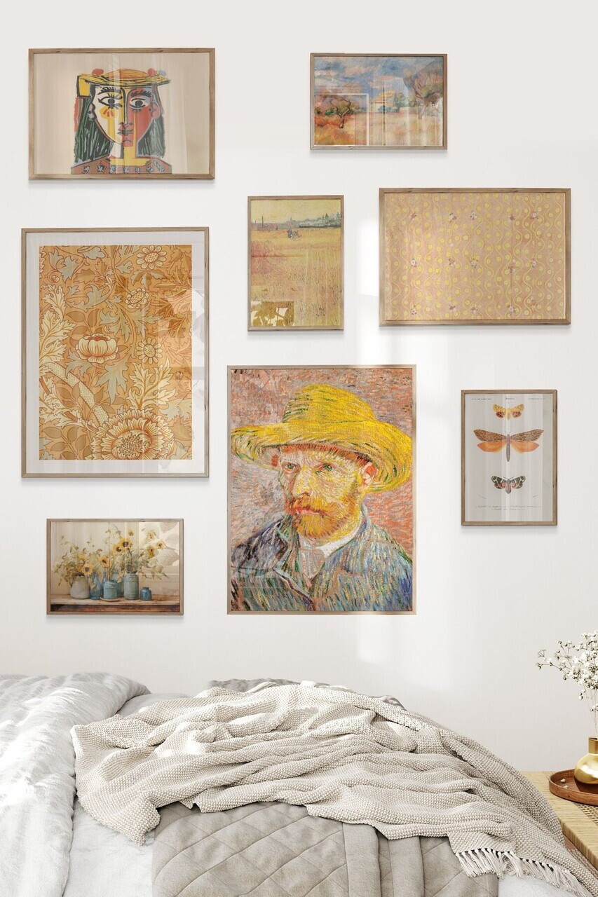 Tablou decorativ, Çgs-059-Wooden-Kck, Lemn masiv, Față: 100% PVC STICLĂ, Multicolor - view 2