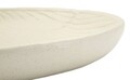 Vas decorativ Stons, Mauro Ferretti, 33x4x29 cm, polirasina, crem
