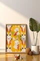 Tablou decorativ, Arteastermodel43-5070, MDF, Multicolor