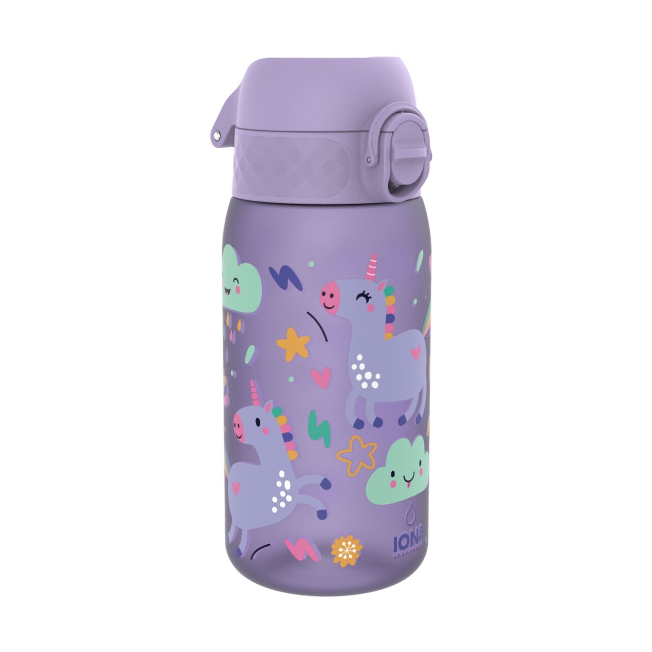 Sticla apa pentru copii, recyclon, 350ml, Periwinkle, Unicorns - Ion8