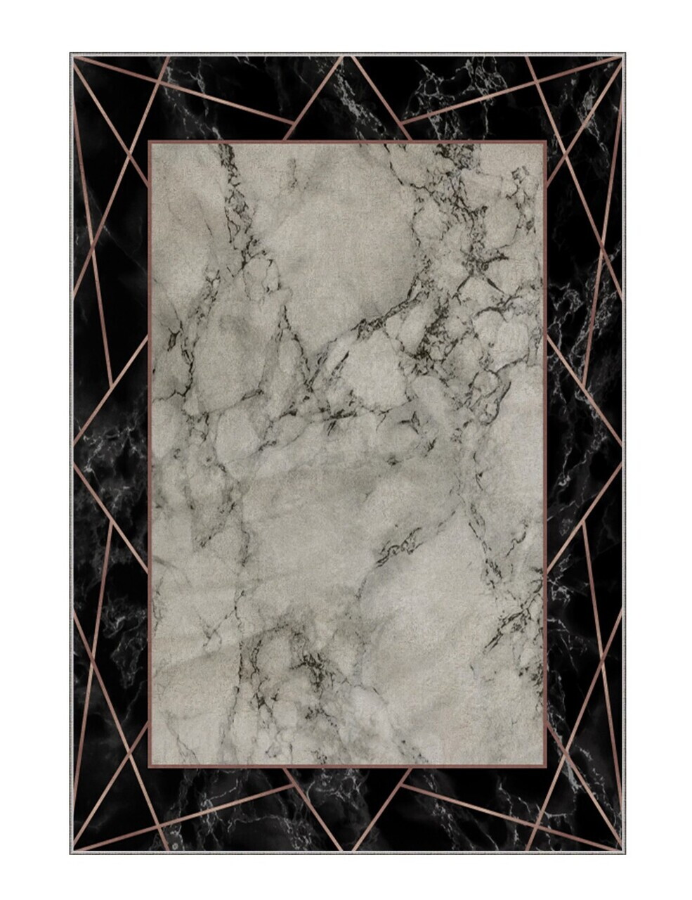 Covor, Cg36, 120x180 cm, Poliester, Multicolor — imaginea 4