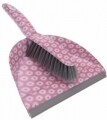 Set perie si faras Retro Pink, plastic, roz