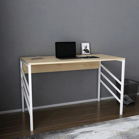 Birou, retricy, josephine, 120x60x74.8 cm, pal, stejar alb