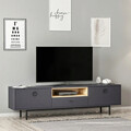 Comoda TV, Inarch, Naturel, Antracit