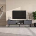 Comoda TV, Odessa, Paul, 180x50x29.6 cm, Antracit