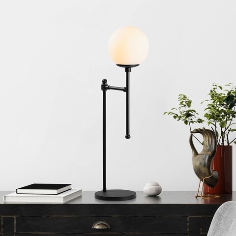 Lampa de masa, step - 13073, fulgor, 18 x 24 x 55 cm, 1 x e14, 40w, negru