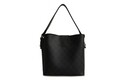 Geanta, Lucky Bees, 328 v2 Black Grey, piele ecologica, negru/gri