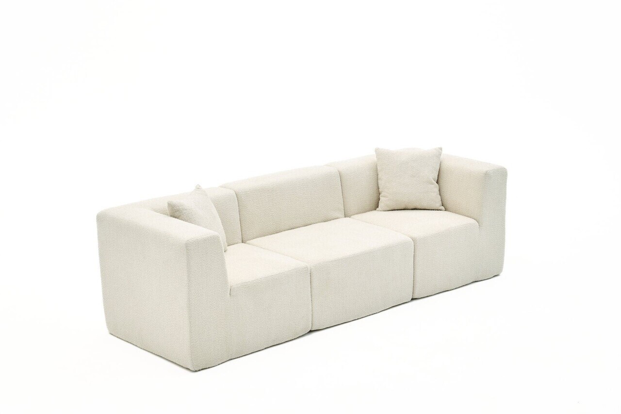 Canapea 3 locuri, Atelier del Sofa, 613LFS1112, Crem — imaginea 5