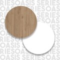 Cuier de perete, Locelso, OS1-SW, Stejar / Alb