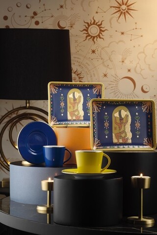 Set de cafea kutahya porselen, tl04kt15220r10, 4 piese, portelan