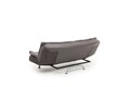 Canapea extensibila cu 3 locuri, Futon, 859FTN2892, Metal , Gri
