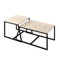 Masuta de cafea, Inarch, Minimal, Travertin