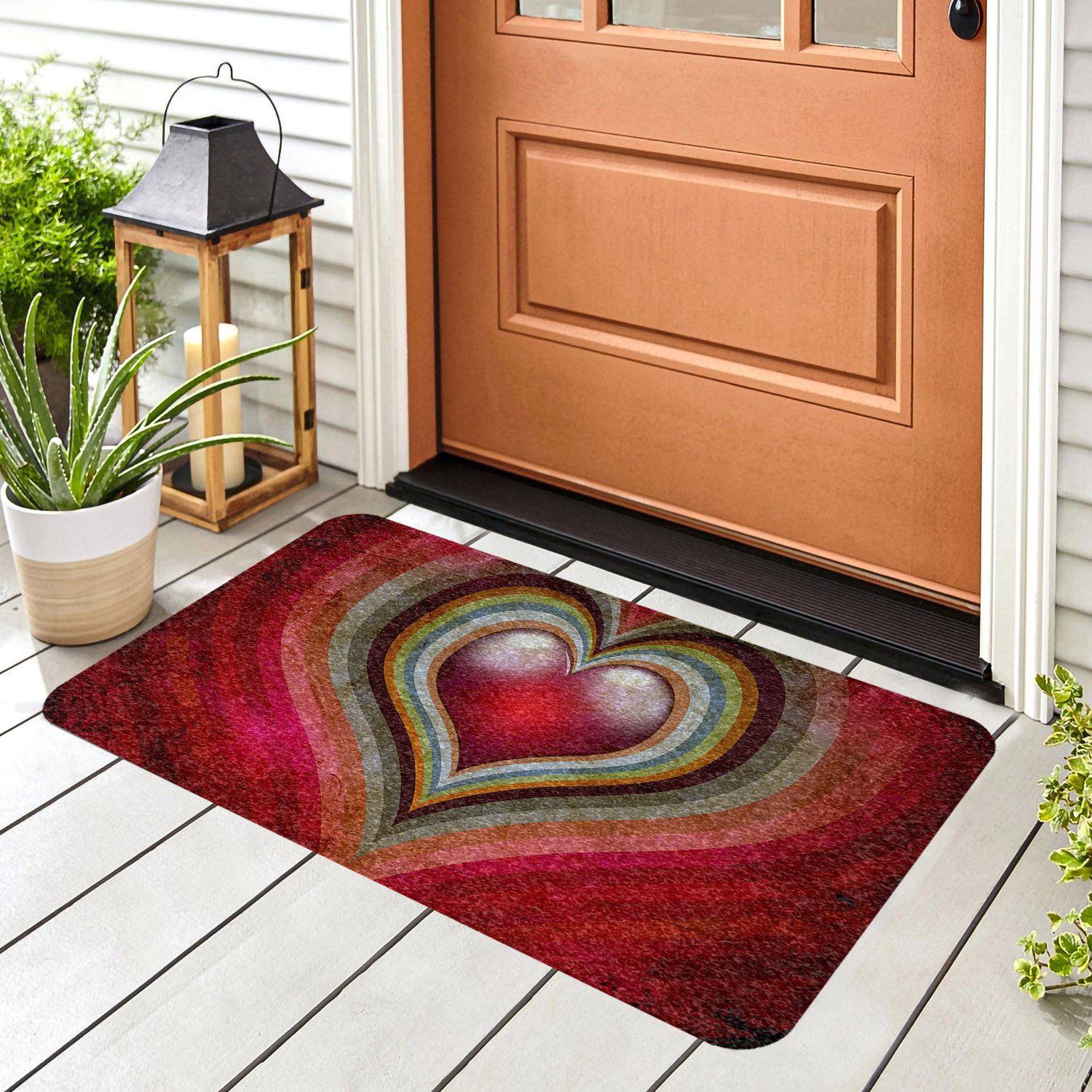 Covoraș din PVC, PDoormat3, 40x70 cm, PVC, Multicolor