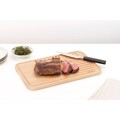 Tocator pentru carne, Brabantia, Profile, 40x25x1.9 cm, lemn de fag, natural