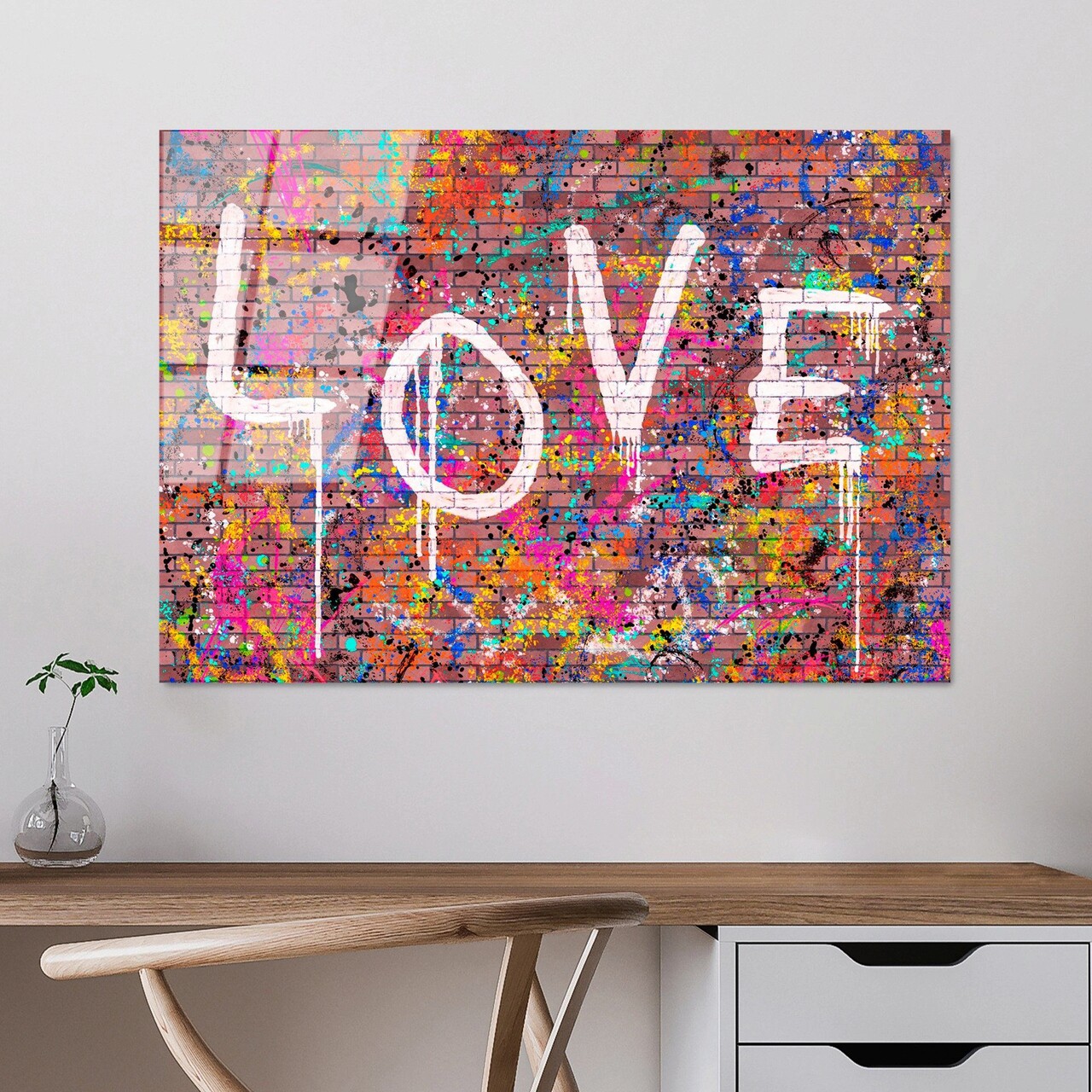 Tablou decorativ UV-740 70 x 100 70 x 100 cm Multicolor