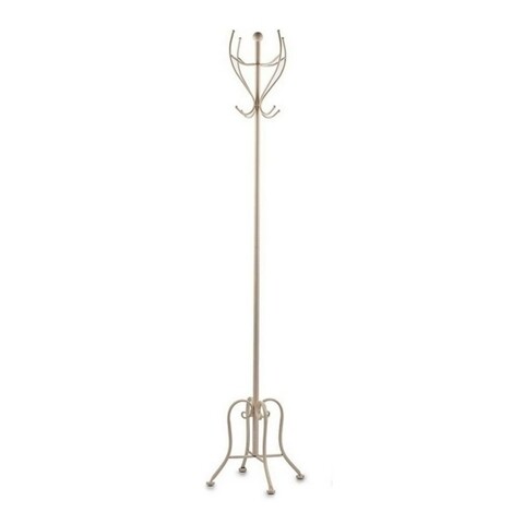 Cuier caspian, gift decor, 30 x 30 x 180 cm, metal, crem