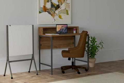 Birou, puqa design, uso, pal, nuc / negru