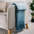 Patura Finns, Homla, 130x170 cm, acril, albastru