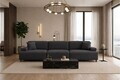 Canapea cu 4 locuri, Atelier del Sofa, 560ARE5357, Albastru petrol