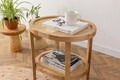 Masuta, Howard, Nala 55, 51x55x36 cm, Corp din 100% lemn de frasin, Natural