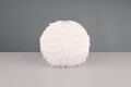 Lampa de masa Furry, RL, 30x24 cm, 10W, 1x E14, plus sintetic, alb