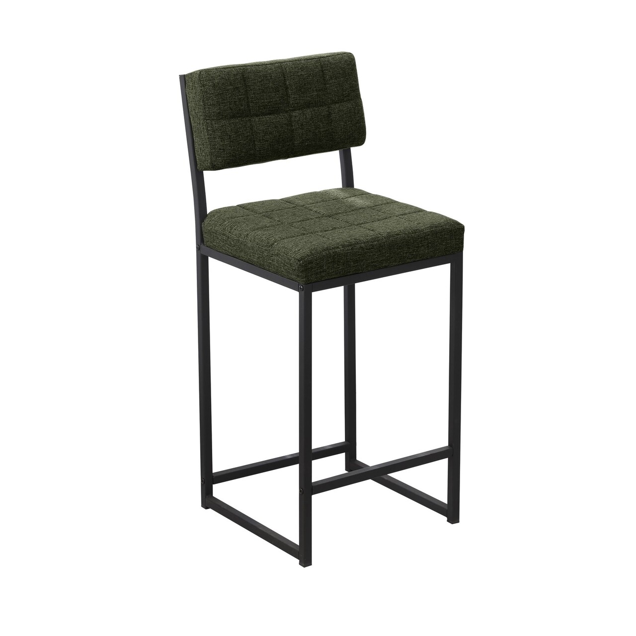 Scaun de bar, Hanah Home, Retro, 40x98x40 cm, Verde - imagine 6