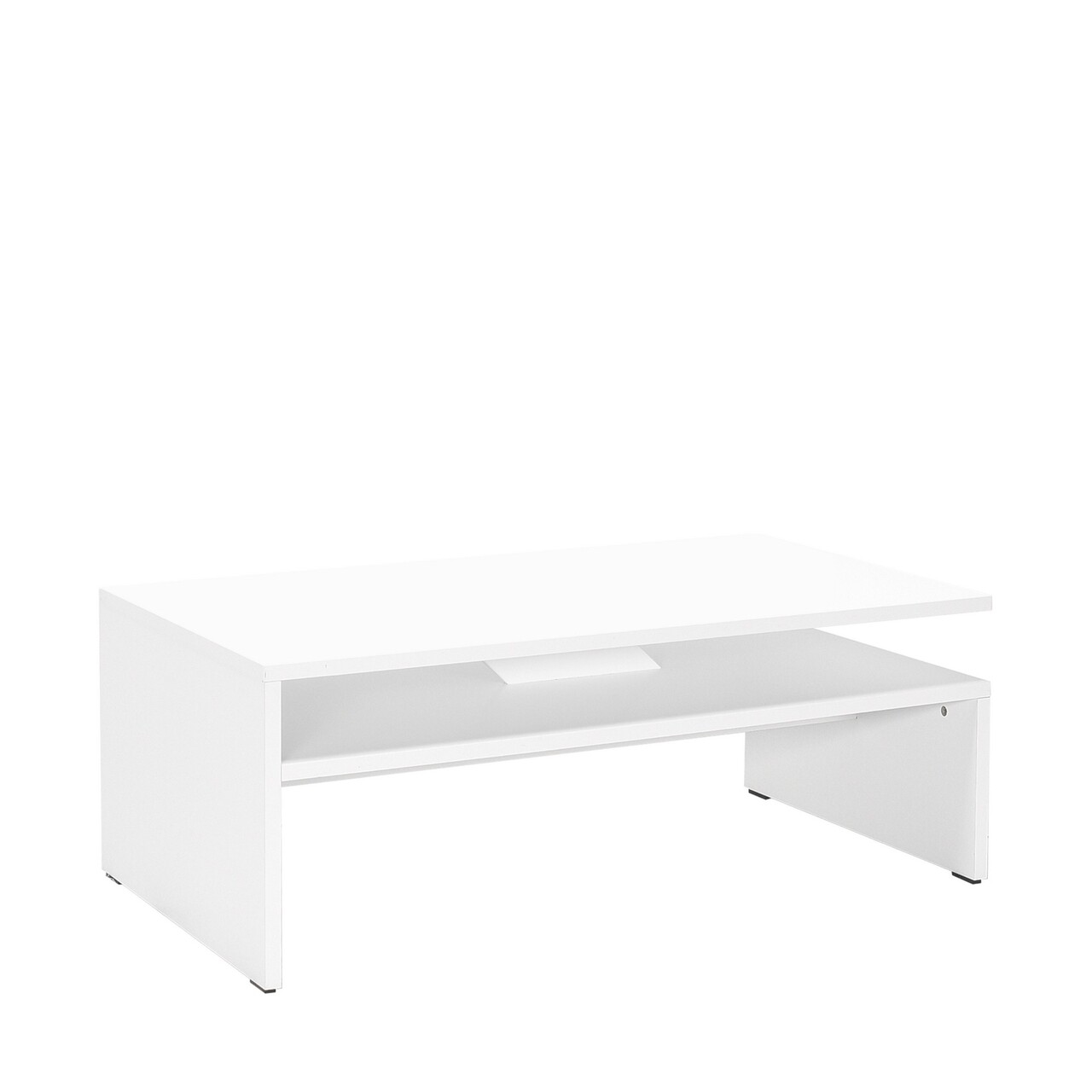 Masuta de cafea, Adore, Shp-645-Dd-1, 110x42x65 cm, PAL, Diamant Alb - 2 | YEO