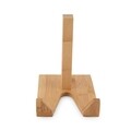 Suport pentru tableta, Compactor, 9 x 12 x 13 cm, bambus, maro