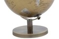 Decoratiune luminoasa Globe Orange, Mauro Ferretti, Ø20x28 cm, auriu/argintiu