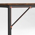 Birou, Vasagle, Sim Desk, 140x60x75 cm, PAL/otel, maro