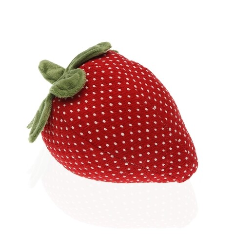 Opritor pentru usa Strawberry, Versa, 12 x 12 x 18 cm, poliester