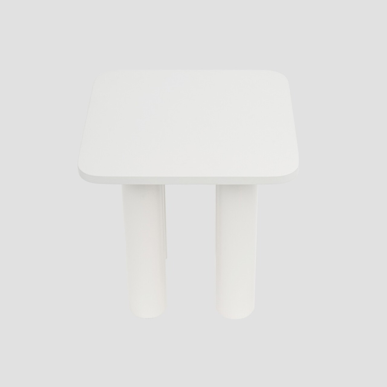 Masuta de cafea Druva, Homla, 40x40x40 cm, MDF, alb - 2 | YEO