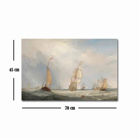 Tablou decorativ, FAMOUSART-102, Canvas, Dimensiune: 45 x 70 cm, Multicolor