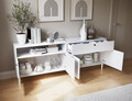 Comoda ELTAP, Dullum, 200x40x75 cm, MDF, alb